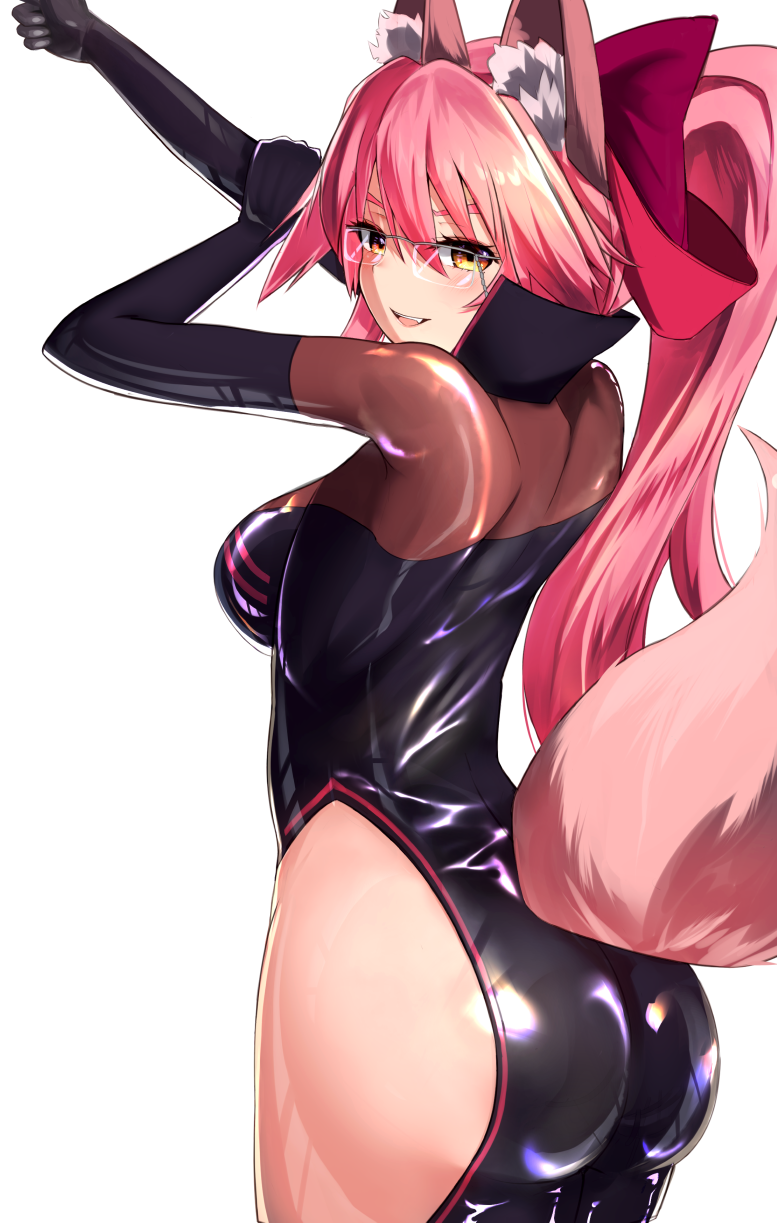 tamamo and koyanskaya (fate and 1 more) drawn by nanasumi_(pantie_party_project)