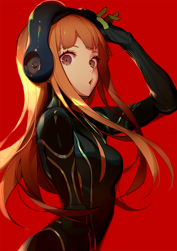 sakura futaba and oracle (persona and 1 more) drawn by ask_(askzy)