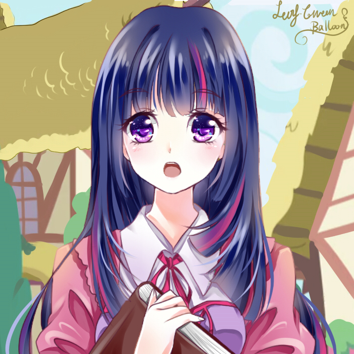 twilight sparkle (my little pony and 1 more) drawn by yuimiku0422