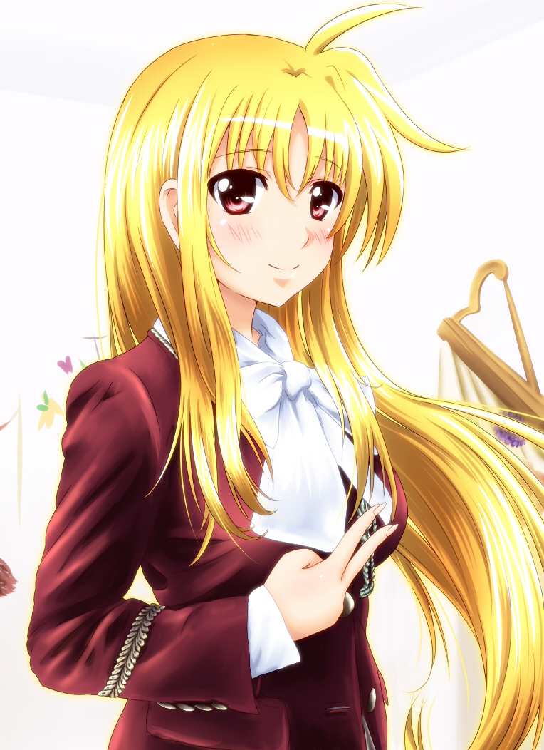 fate testarossa and mizuki nana (lyrical nanoha and 2 more) drawn by diesel-turbo