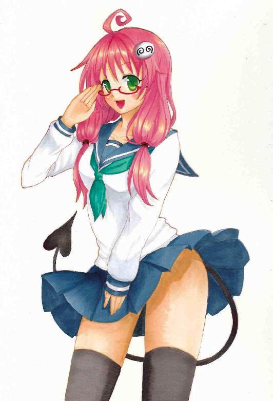 lala satalin deviluke and peke (to love-ru) drawn by monidai