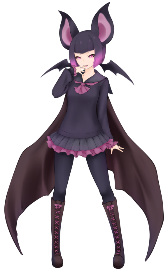 common vampire bat (kemono friends) drawn by ise_(0425)