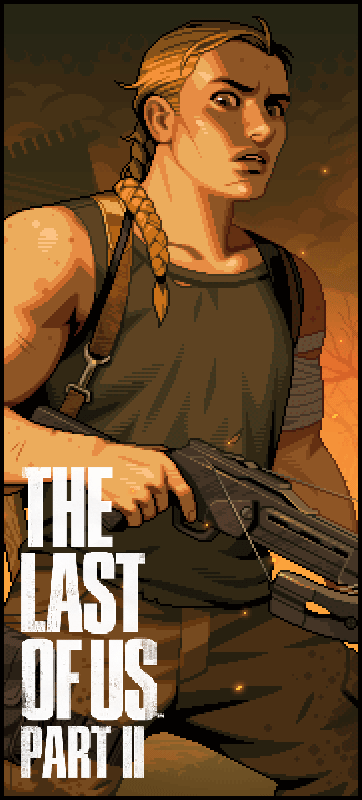 abby (the last of us and 1 more) drawn by shroedinger