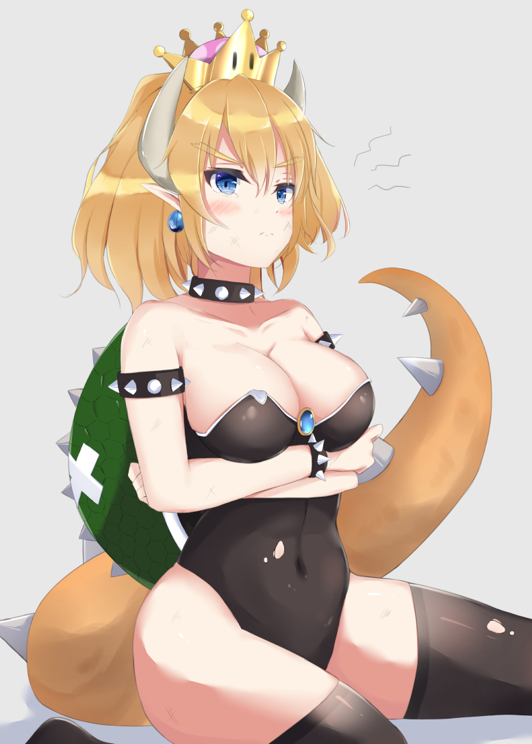 bowsette (mario and 1 more) drawn by amakawa_ruka