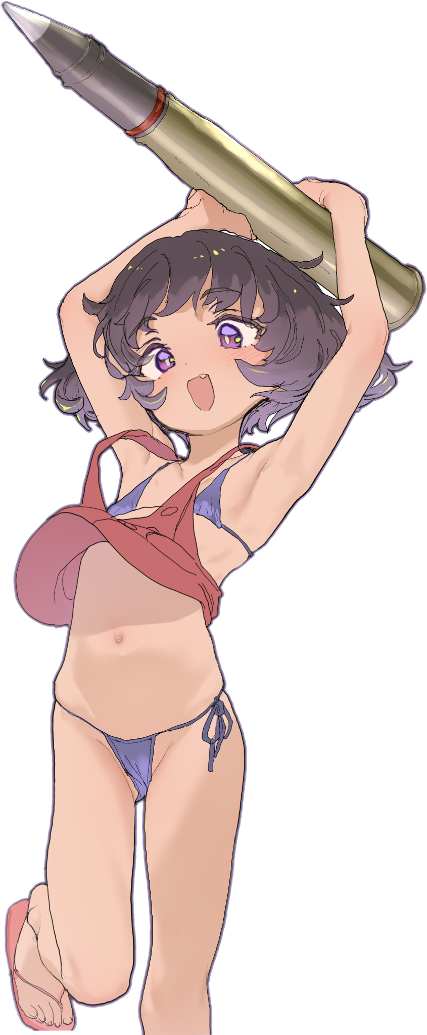 akiyama yukari (girls und panzer) drawn by mochi_(circle_rin)
