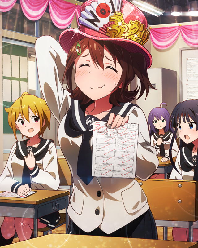 ibuki tsubasa, mogami shizuka, mochizuki anna, and kasuga mirai (idolmaster and 1 more)