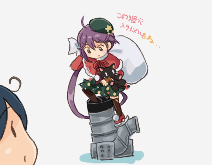 ushio, akebono kai ni, and akebono (kantai collection) drawn by saiguchi_otoufu