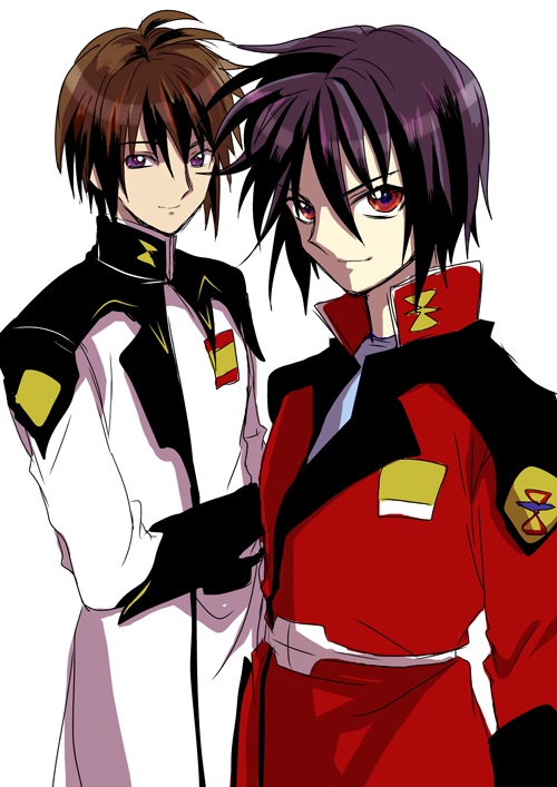 kira yamato and shinn asuka (gundam and 2 more) drawn by ei_(ckitonex)