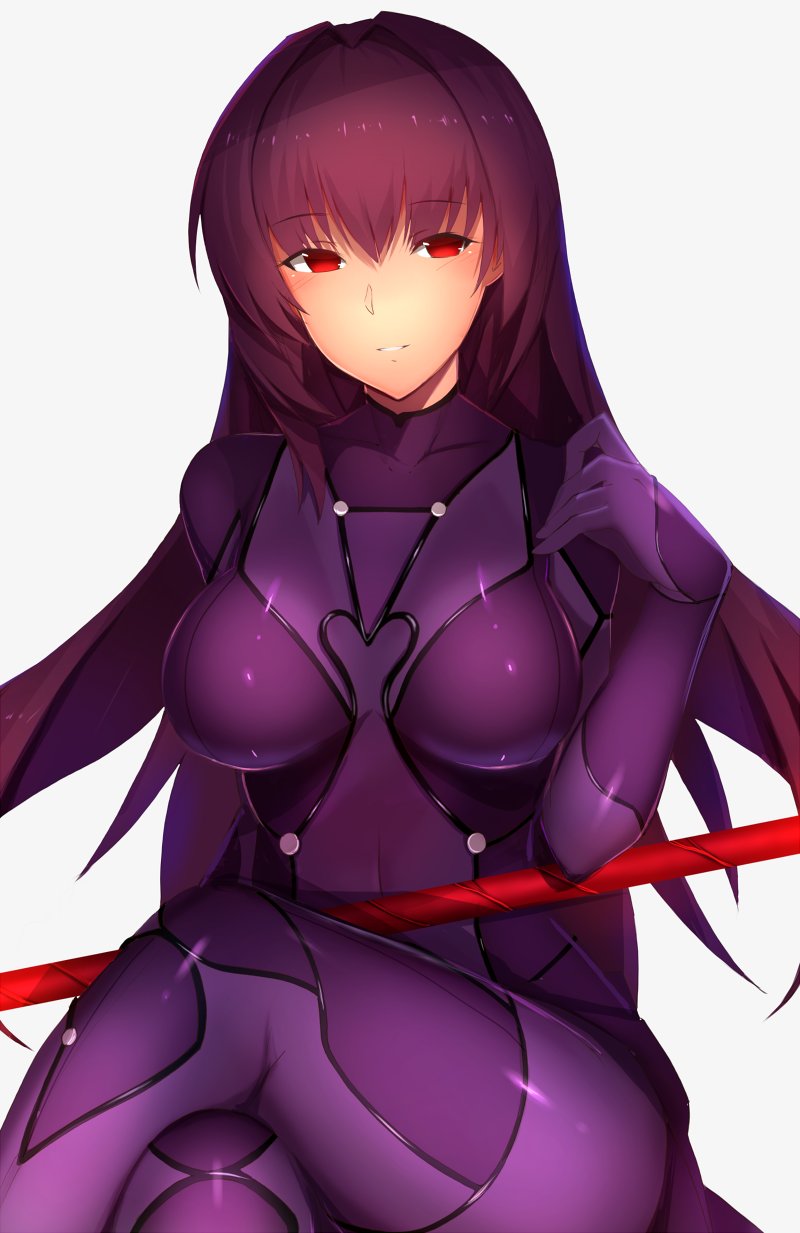 scathach (fate and 1 more) drawn by kameponde