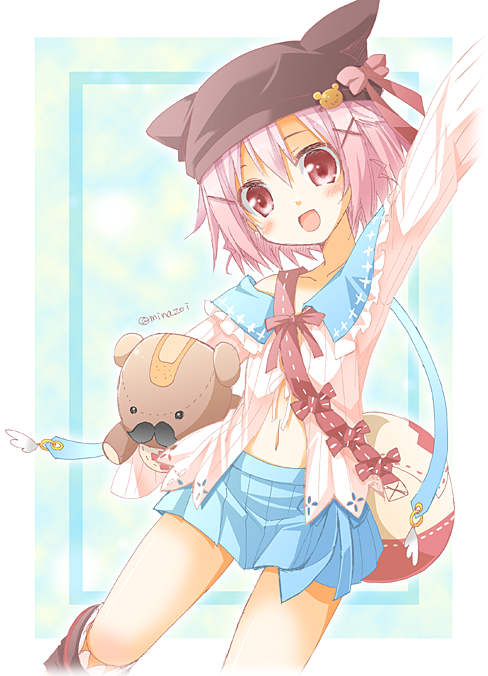 takeya yuki (gakkou gurashi! and 1 more) drawn by minazoi_kuina