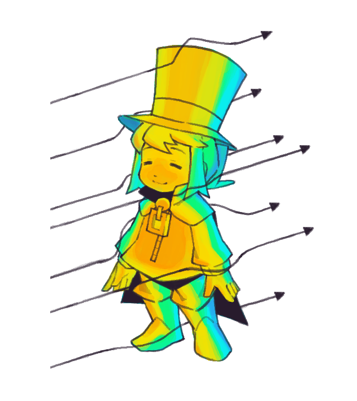 hat kid (a hat in time) drawn by fujimna