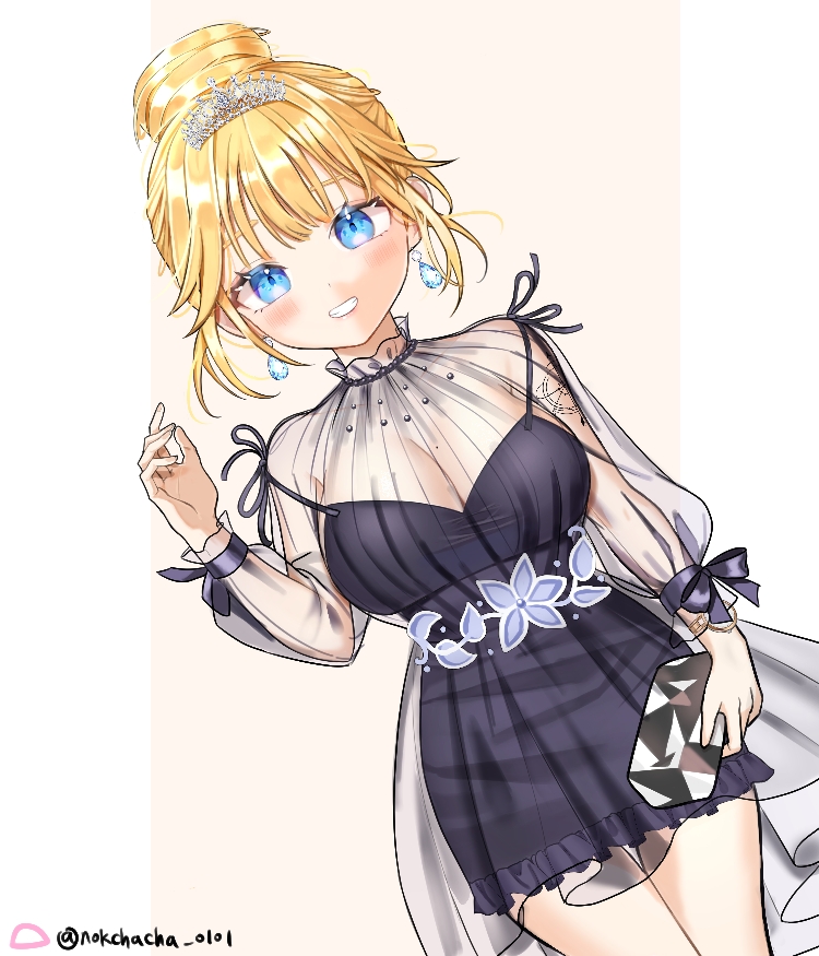 watson amelia (hololive and 1 more) drawn by zzinbbang