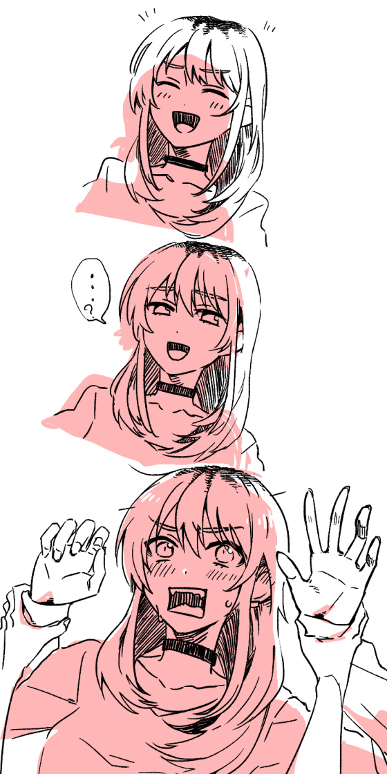 iseri nina and kawaragi momoka (girls band cry) drawn by rinda_(44927)