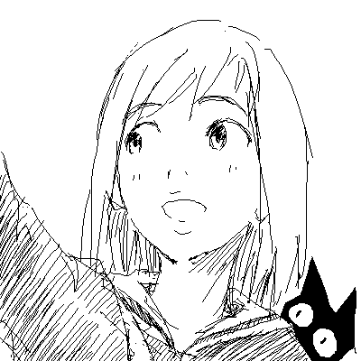 samejima mamimi and takkun (flcl) drawn by oomori_harusame