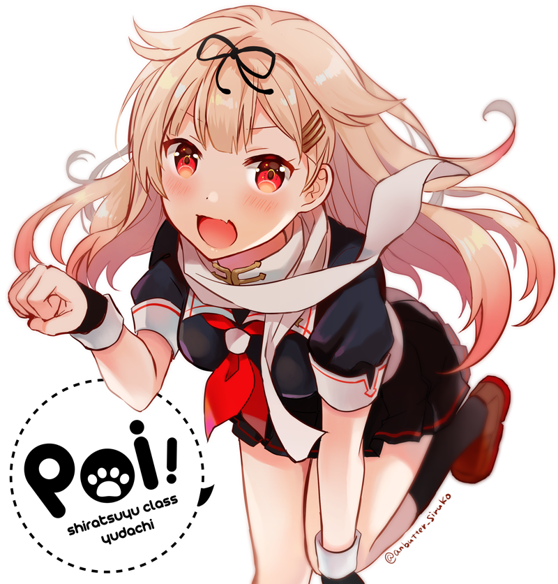 yuudachi and yuudachi kai ni (kantai collection) drawn by anbutter_siruko