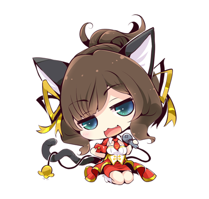 maekawa miku (idolmaster and 1 more) drawn by usoneko