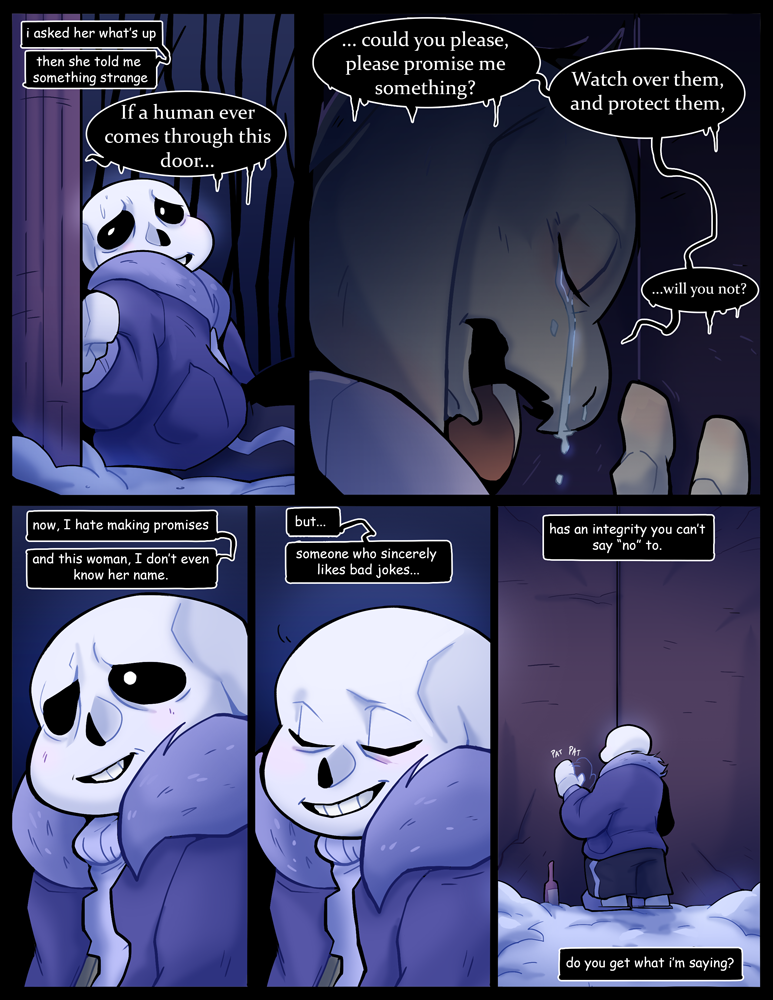 sans and toriel (undertale) drawn by palidoozy-art