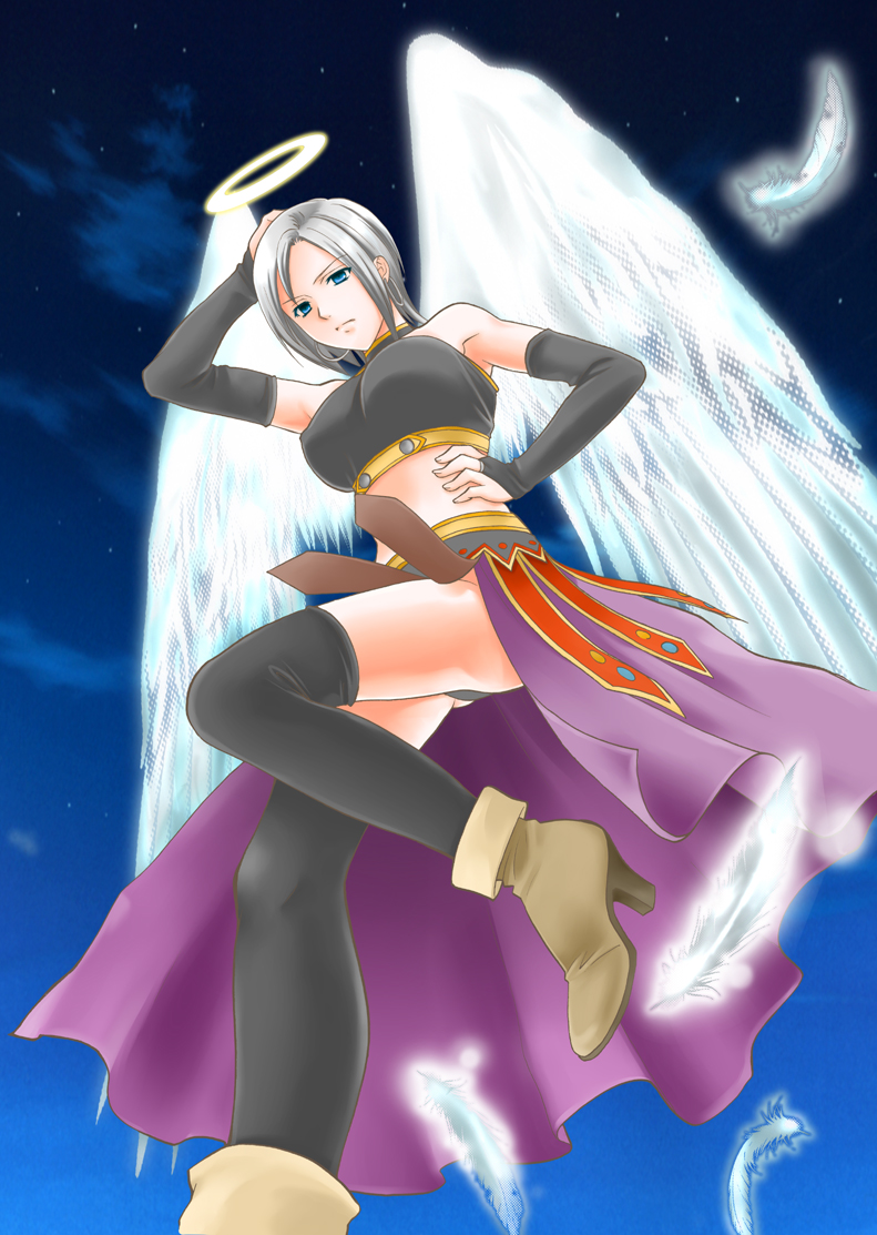 raviel (dragon quest and 1 more) drawn by ooshima_towa