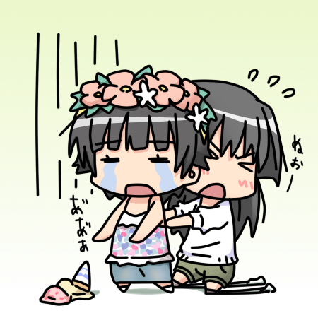 saten ruiko and uiharu kazari (toaru majutsu no index and 1 more) drawn by k10k