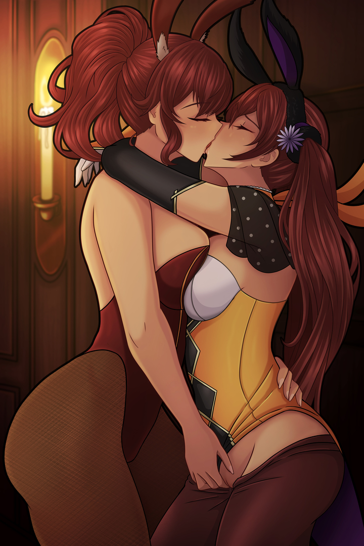 anna and severa (fire emblem and 2 more) drawn by nirainini