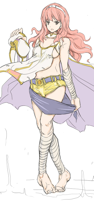 celica (fire emblem and 3 more) drawn by jiejio