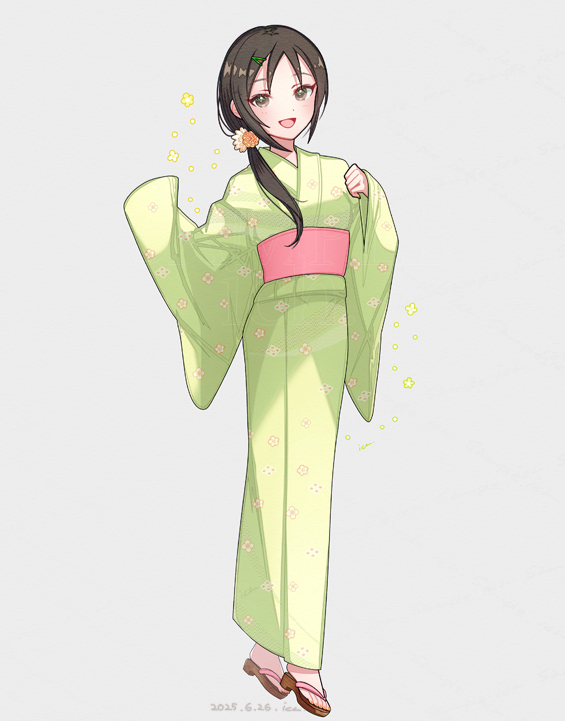 trainer and aoki kei (idolmaster and 1 more) drawn by ich.
