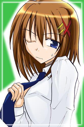 yagami hayate (lyrical nanoha and 1 more) drawn by zinno