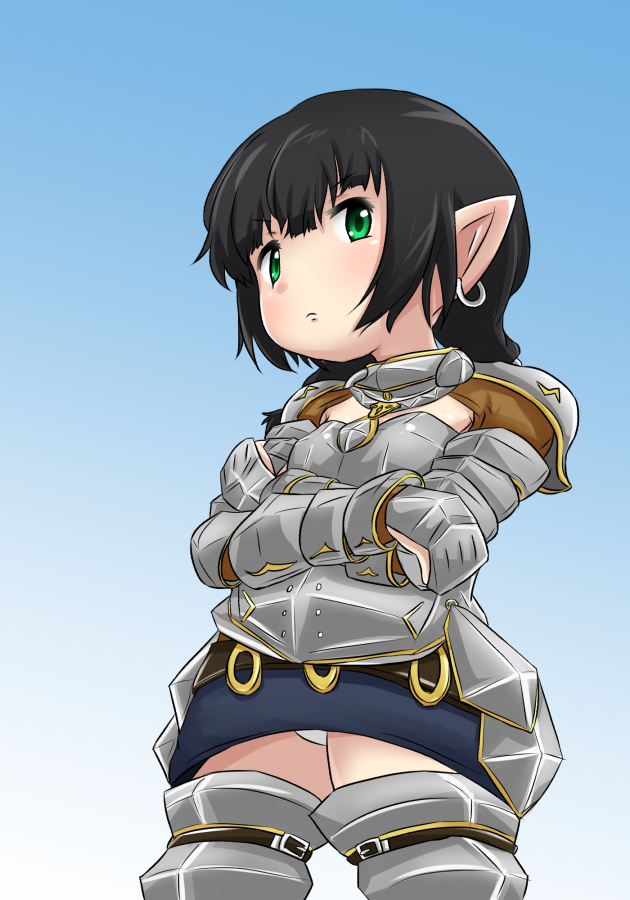 warrior of light (final fantasy and 1 more) drawn by foo_snow