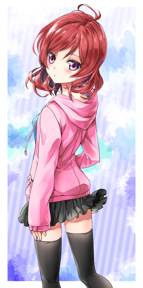 nishikino maki (love live! and 1 more) drawn by tyone