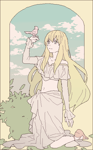 asseylum vers allusia (aldnoah.zero) drawn by kai_(dweep)