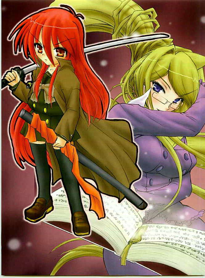 shana, alastor, margery daw, and marchosias (shakugan no shana)