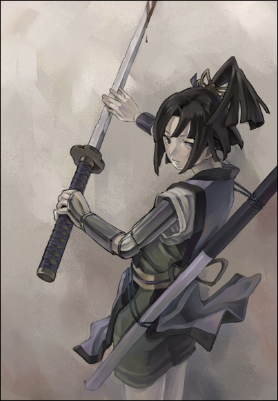 mori ranmaru (sengoku musou and 1 more) drawn by metalinu