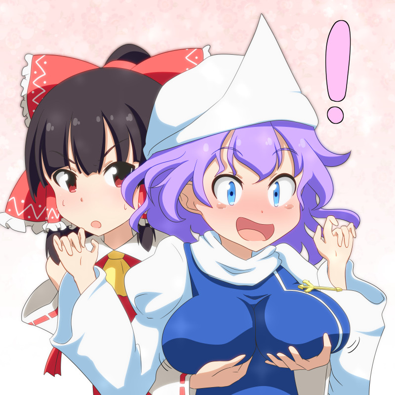 hakurei reimu and letty whiterock (touhou) drawn by cato_(monocatienus)