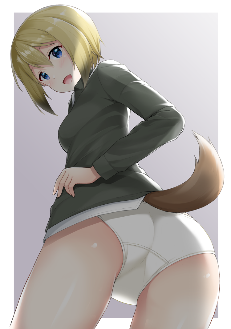 erica hartmann (world witches series and 1 more) drawn by yatsune_rika
