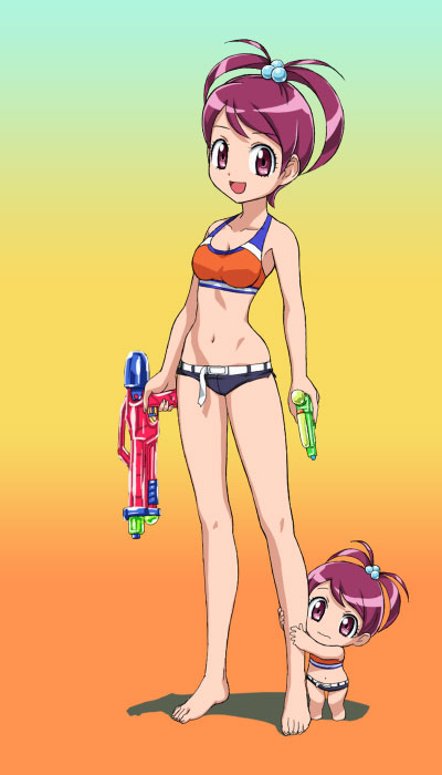 hoshizuki kirara (sanrio and 2 more) drawn by hajime_(caramel_toone)