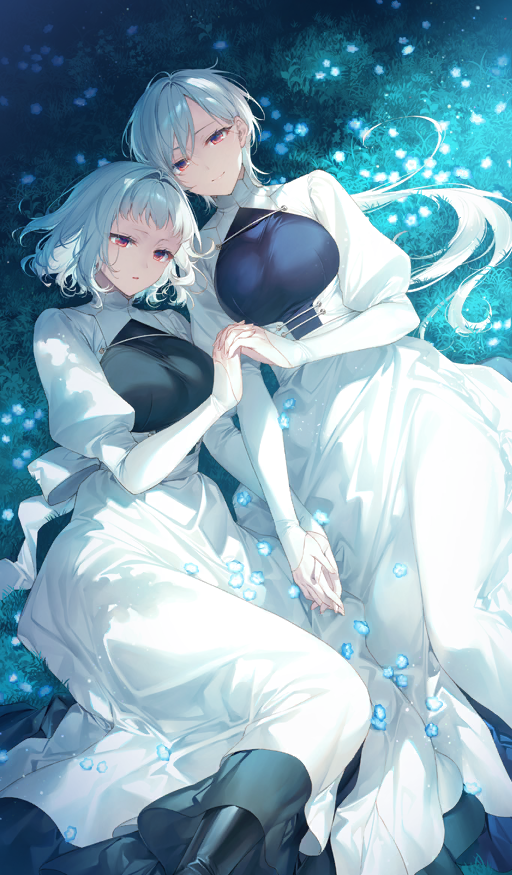leysritt and sella (fate and 2 more) drawn by toosaka_asagi