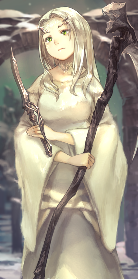 priscilla the crossbreed (dark souls and 1 more) drawn by so-taro