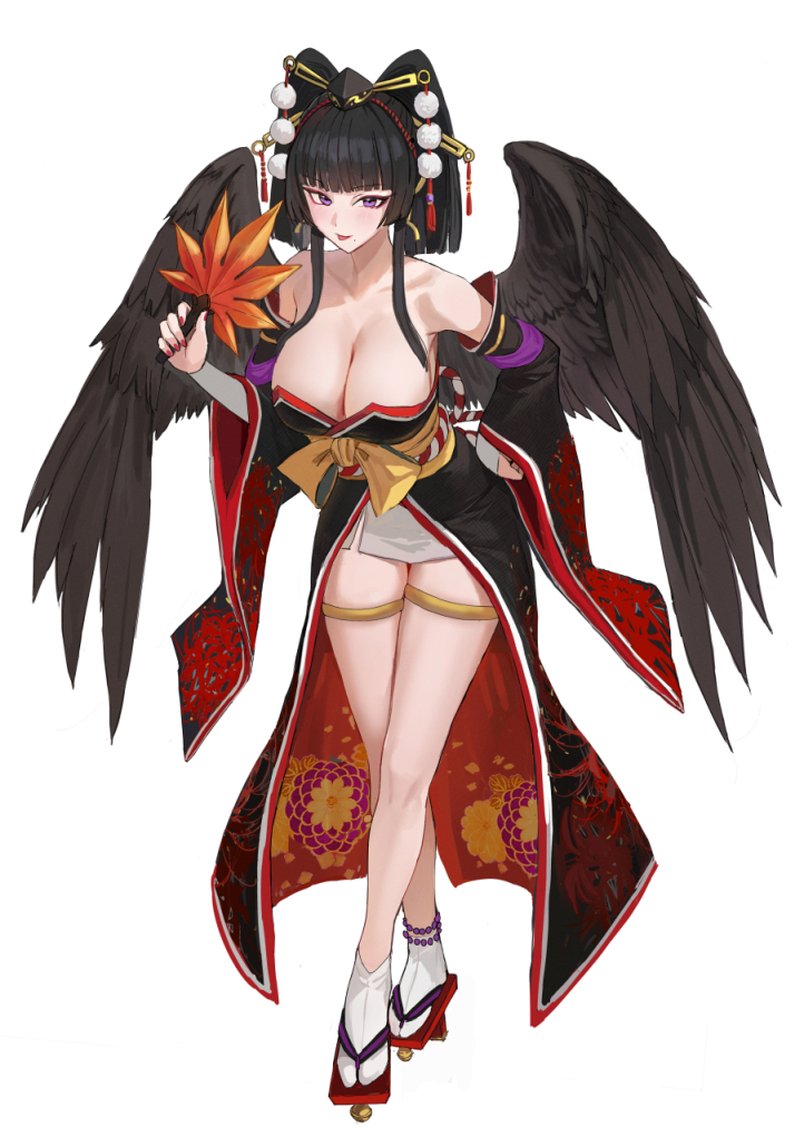 nyotengu (dead or alive and 1 more) drawn by skrillex_li