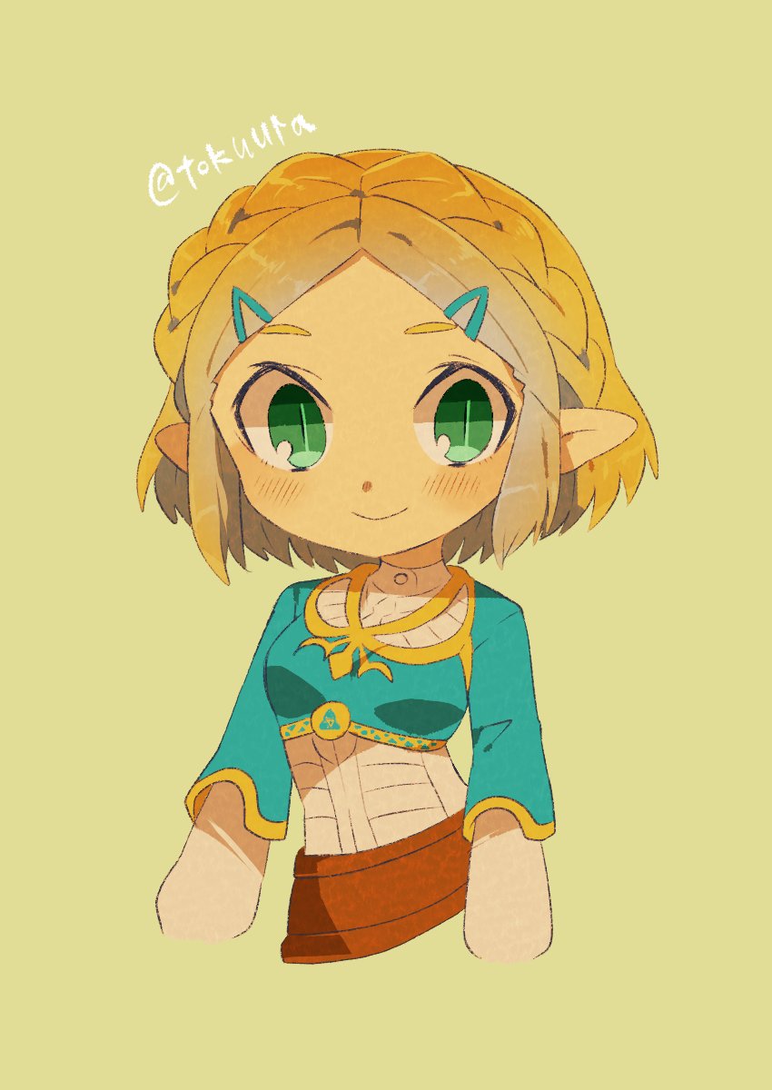 princess zelda (the legend of zelda and 1 more) drawn by tokuura