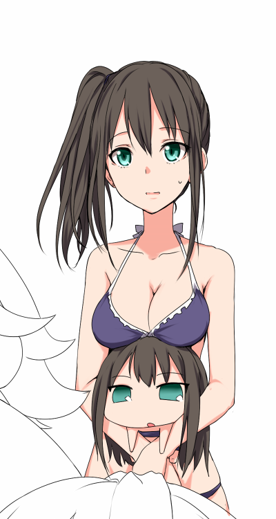 shibuya rin (idolmaster and 2 more) drawn by clearite