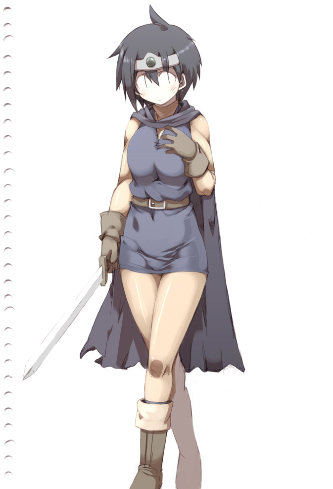 roto and heroine (dragon quest and 1 more) drawn by tokyo_(great_akuta)