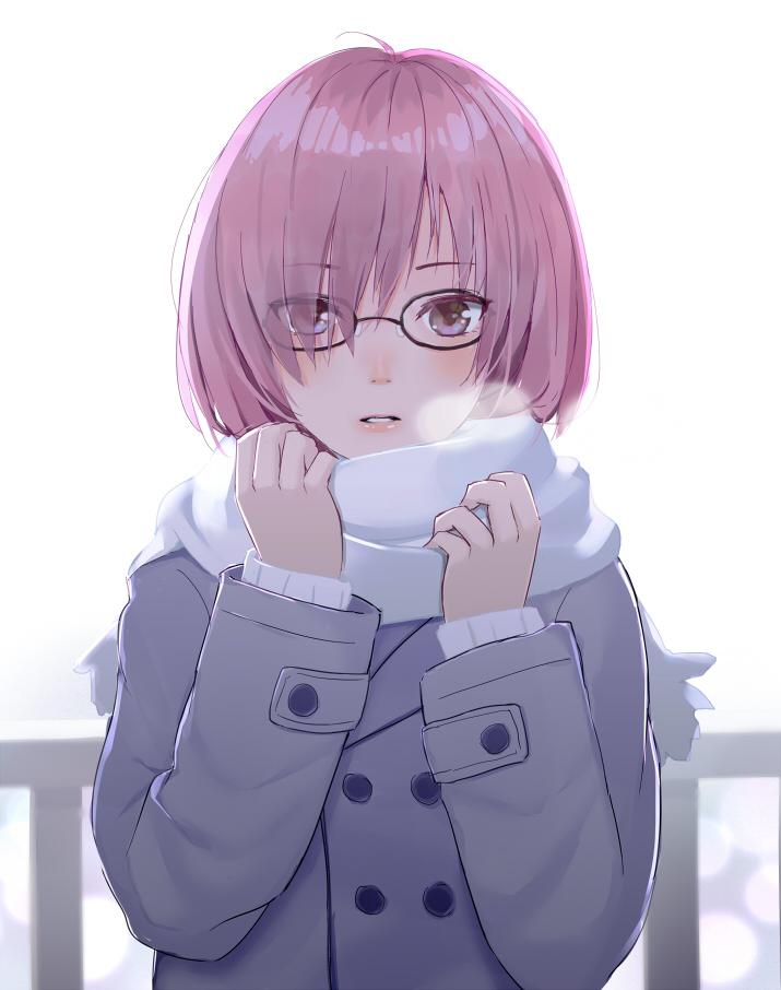 mash kyrielight (fate and 1 more) drawn by anna_purna
