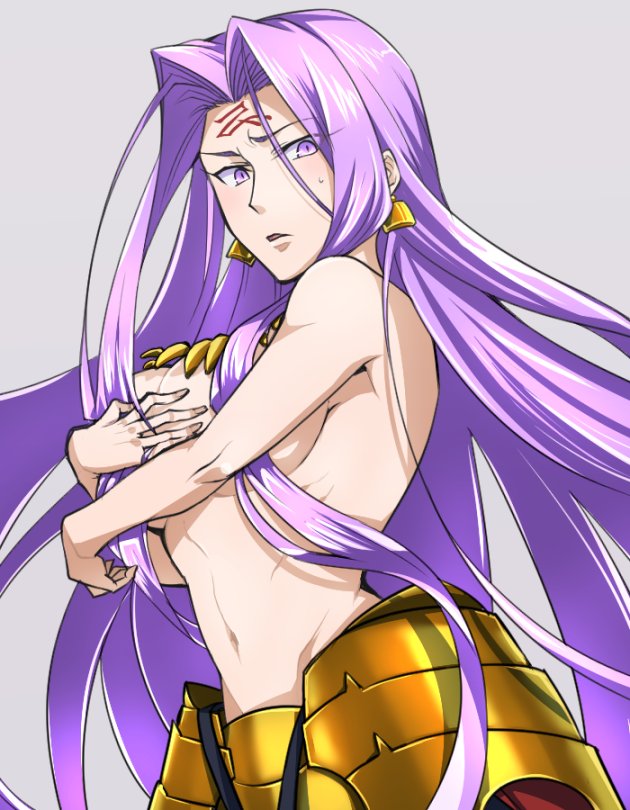 gilgamesh and medusa (fate and 1 more) drawn by yukiji_(mogari)