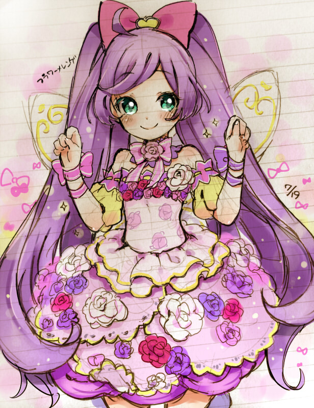 manaka laala (pretty series and 1 more) drawn by touyama_soboro