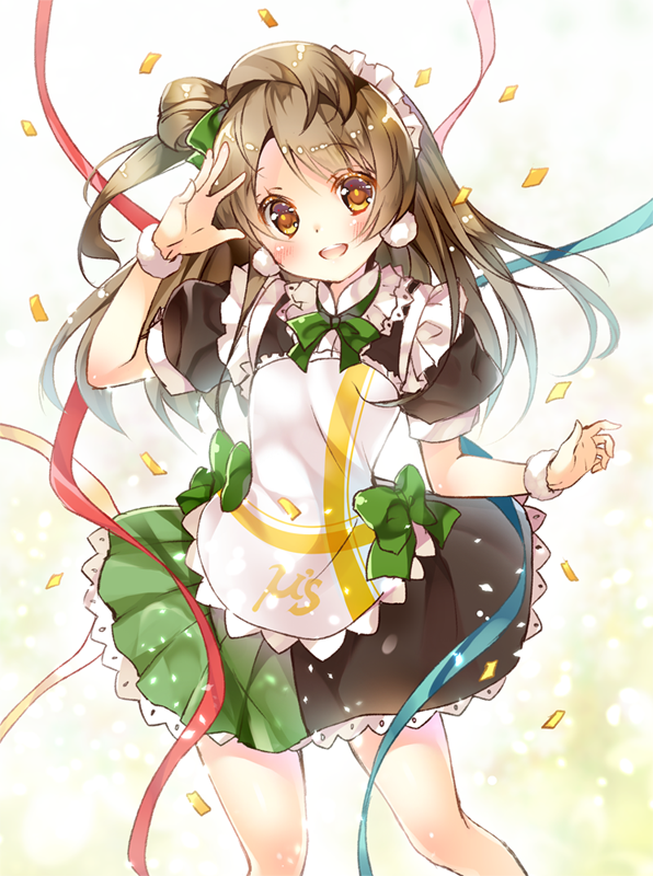 minami kotori (love live! and 1 more) drawn by miwabe_sakura