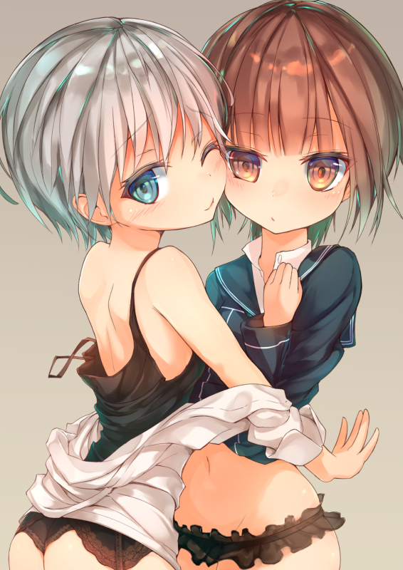 z1 leberecht maass and z3 max schultz (kantai collection) drawn by sune_(mugendai)