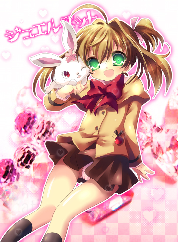 sakura akari and ruby (jewelpet and 1 more) drawn by kosuzume