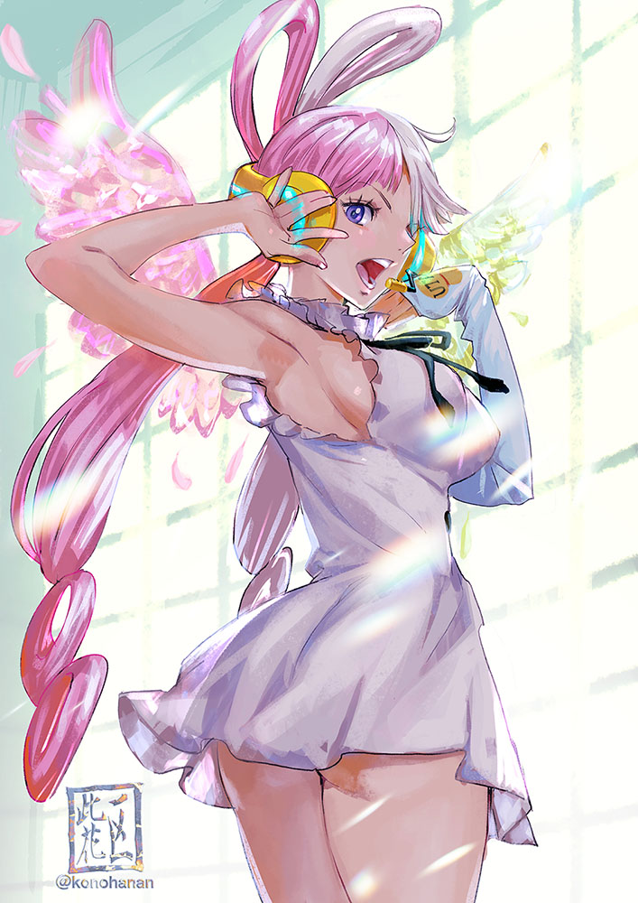 uta (one piece and 1 more) drawn by konohana