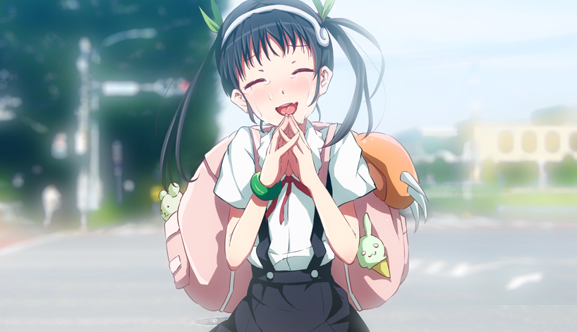hachikuji mayoi (monogatari and 1 more) drawn by ryouma_(galley)