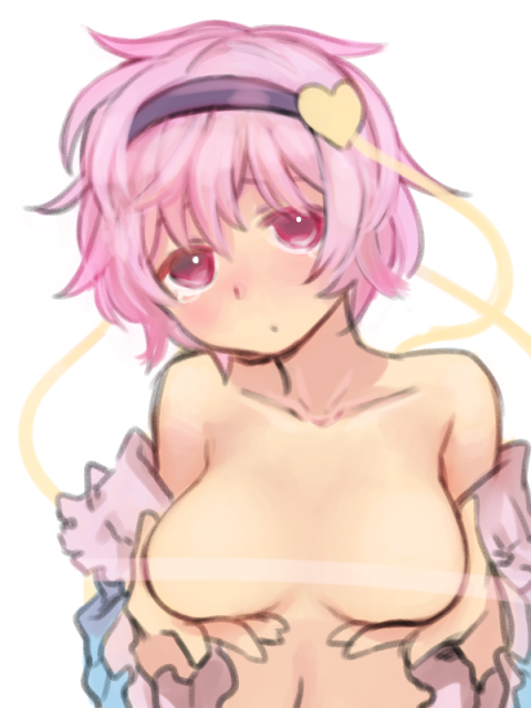 komeiji satori (touhou) drawn by pine_(pine-box)